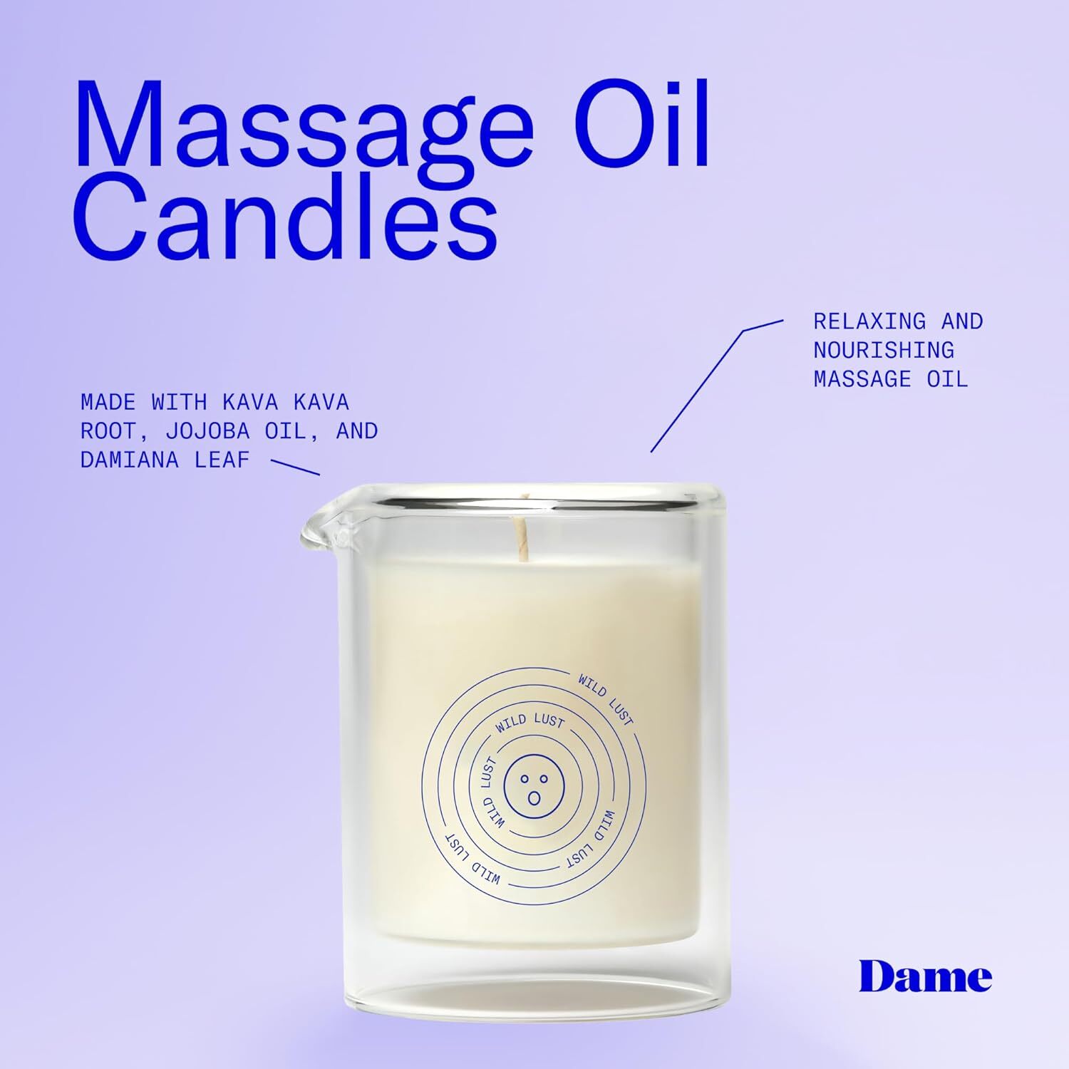 Luxury Massage Oil Candle