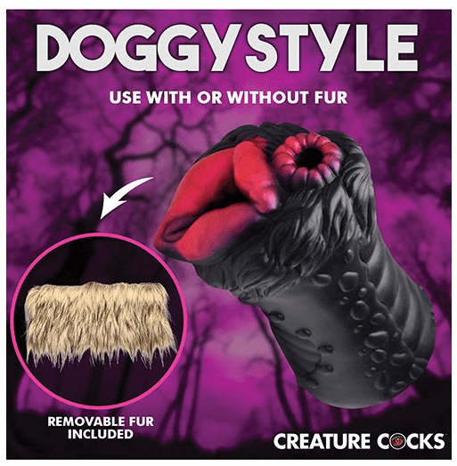 Furry Wolf pussy features