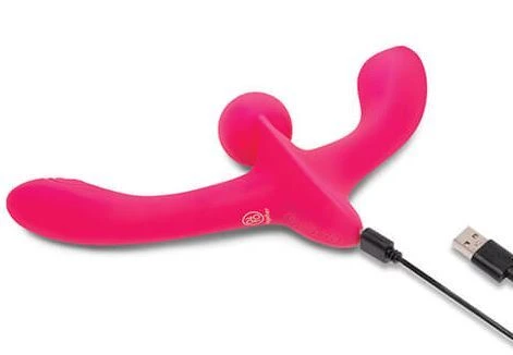 Double Tap dildo USB rechargeable