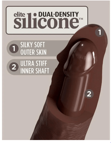 Dual Density silicone material - king cock