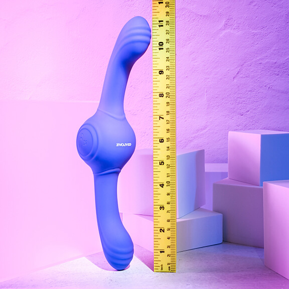 Our Gyro Double Ended Vibrator Size Dimensions