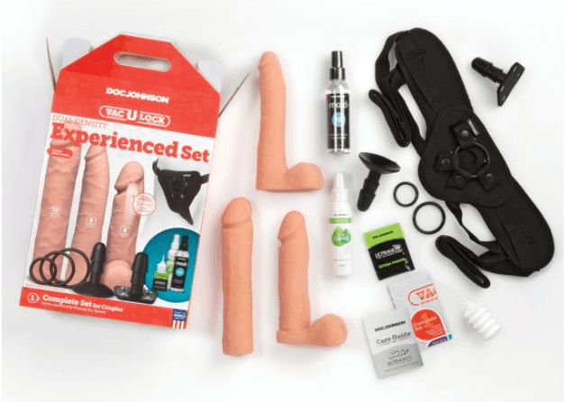 experienced strapon set for couples