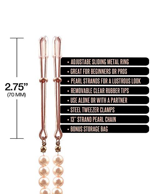 Pearl Nipple clamps features