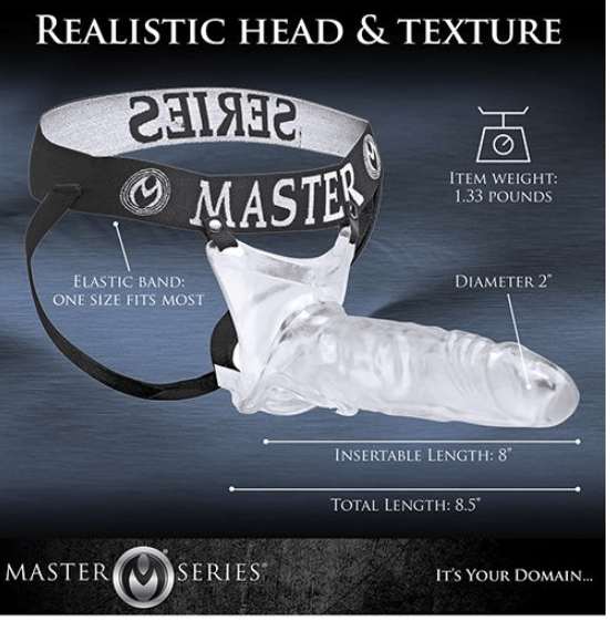 Grand Mamba XL strap-on features