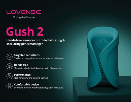 Lovense Gush 2 hands free