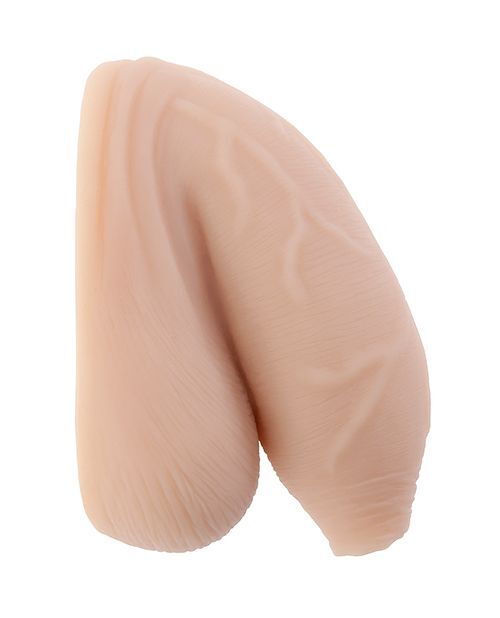 White uncut foreskin packer for FTM wear