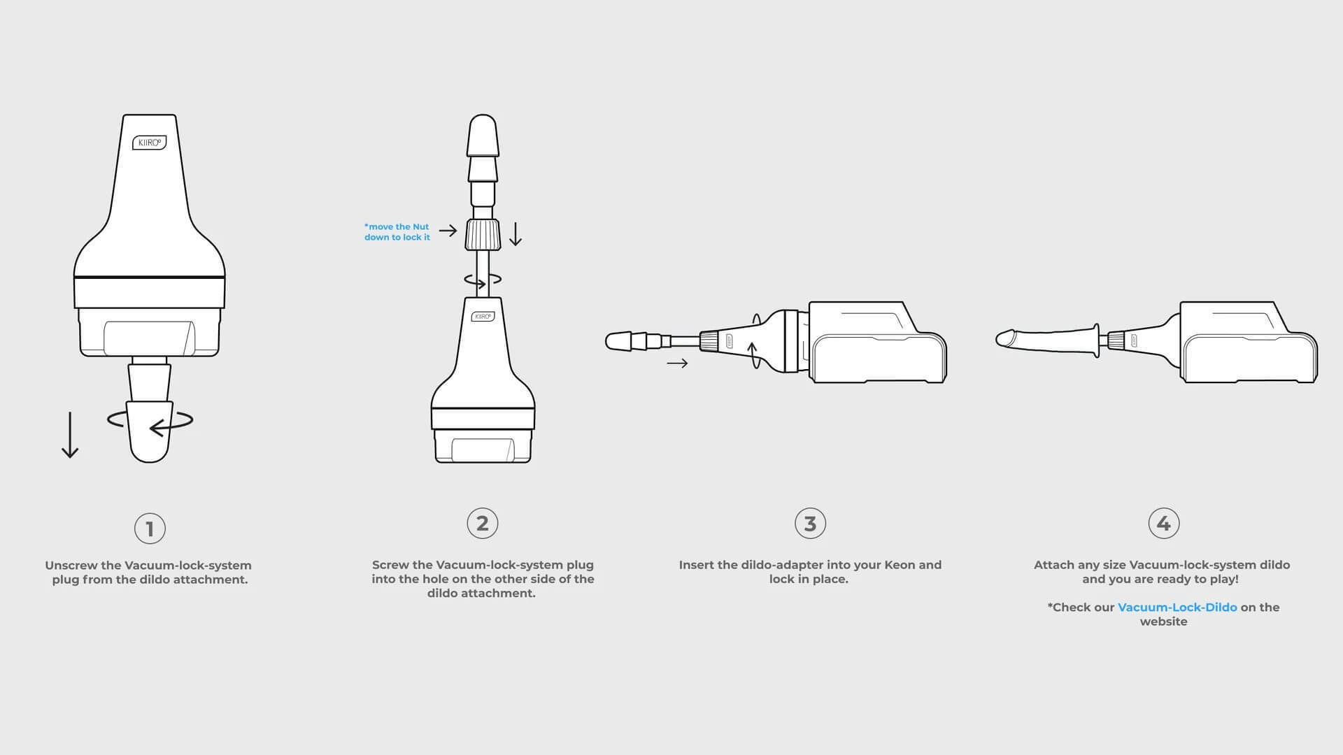 How To use Kiiroo's Dildo Adapter