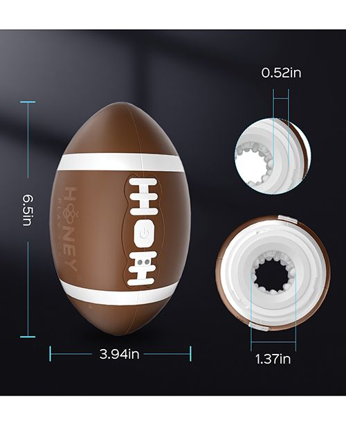 Football Masturbation Toy size dimensions