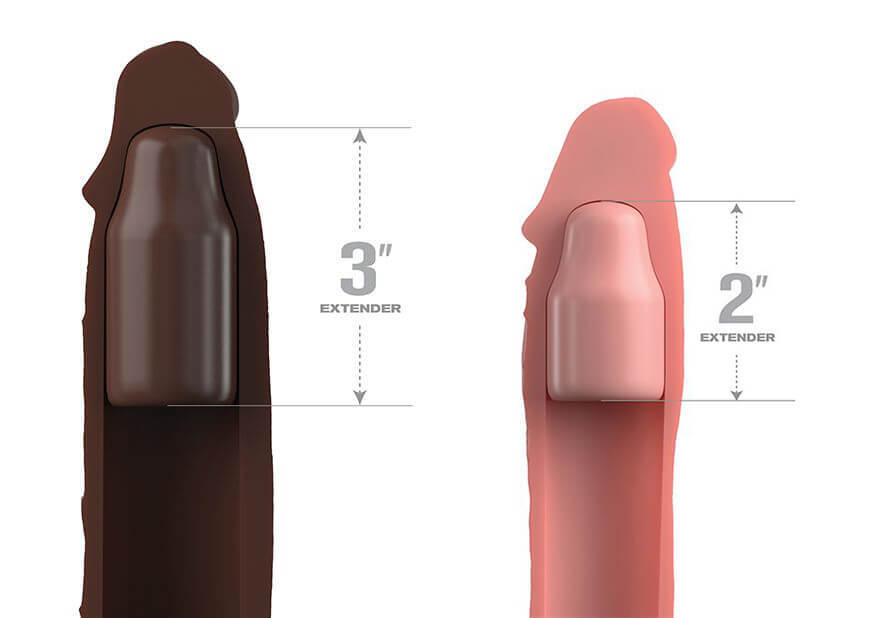 Black or white penis extension