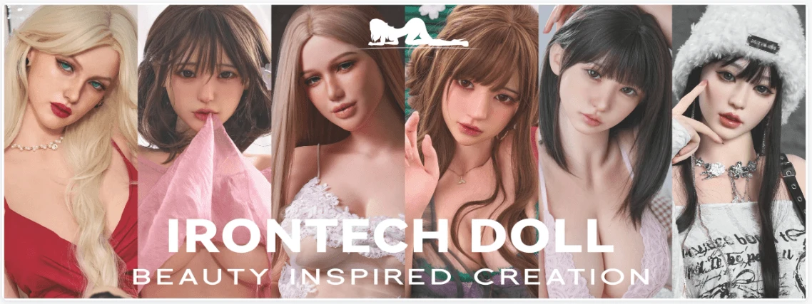 IronTech Dolls realistic platinum silicone sex doll collection