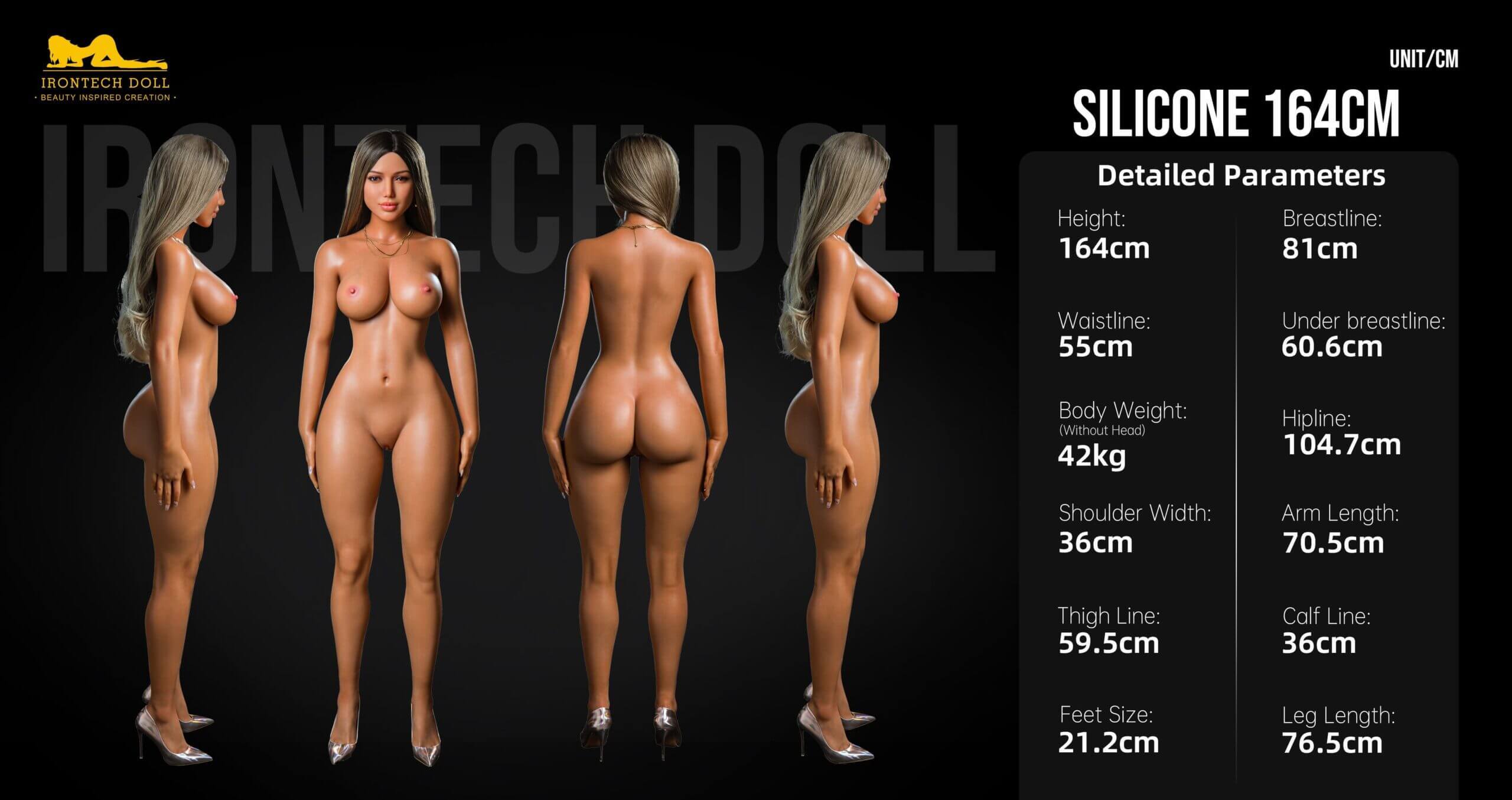 IronTech Sex Doll Dimensions