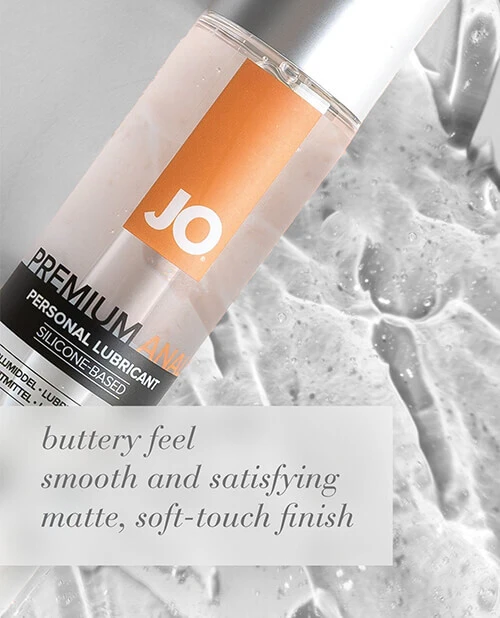 JO Premium Silicone Anal Lube features