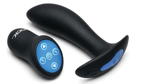 Curve Toys Jock Electro Volt E-Stim Slim Prostate Plug