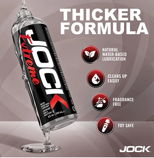 jock extreme anal lube features