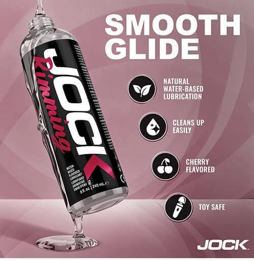 Jock Rimming Lube is smooth and slick