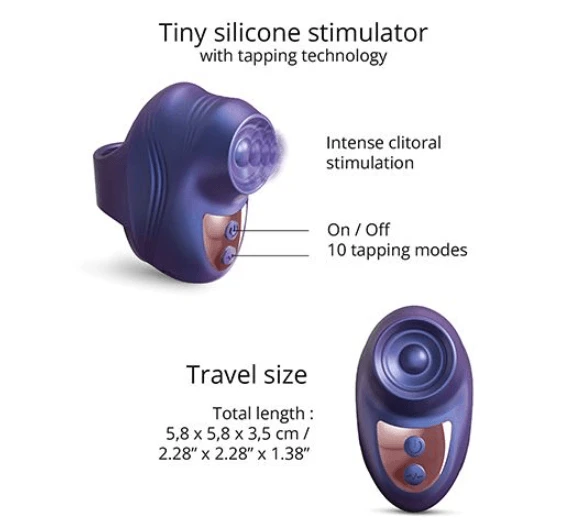 Kisscool vibe dimensions - purple