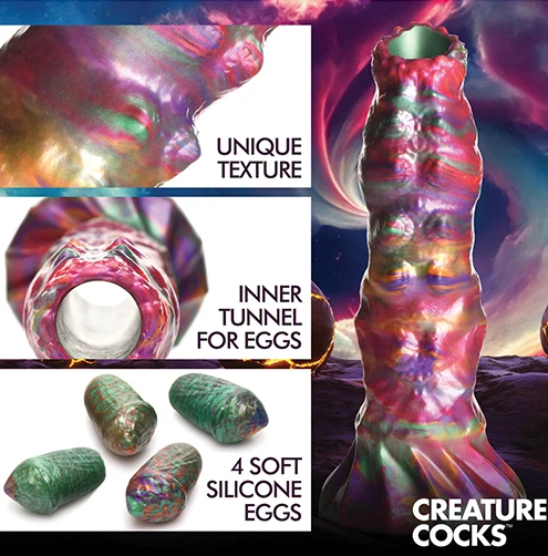 Larva Ovipositor dildo features