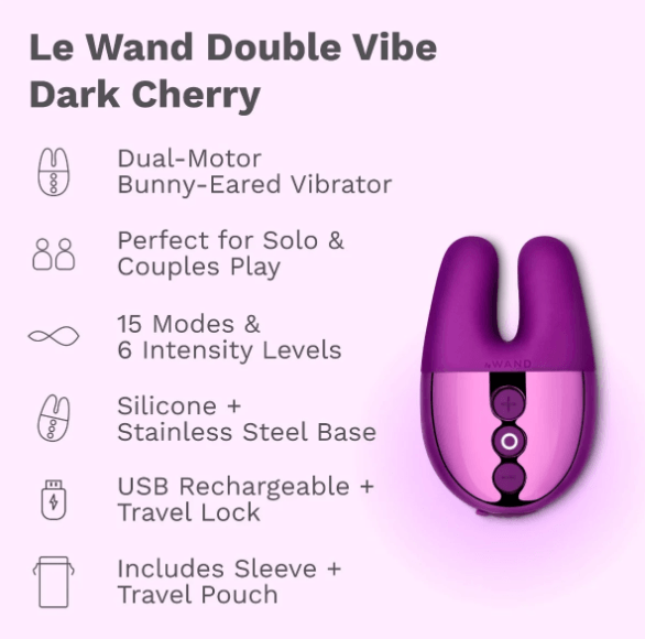 Le Wand Double Vibe features