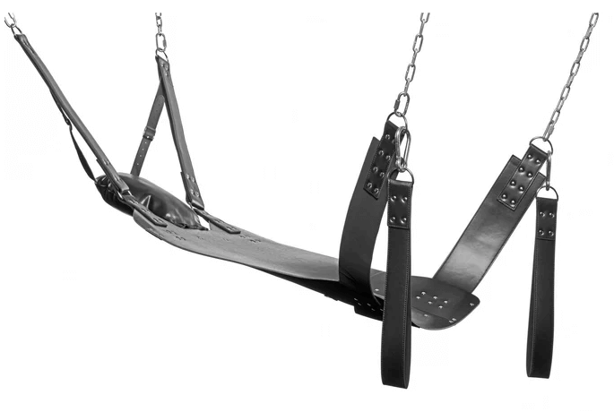 Leather sex sling