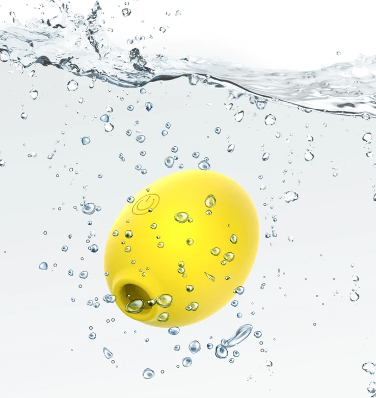 The reamii Lemon Bliss Suction Stimulator is waterproof