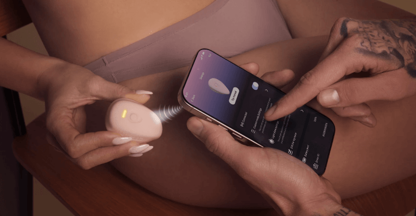 Lexus bluetooth-enabled vibrator