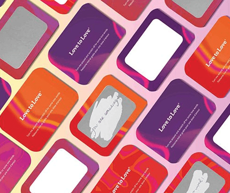 Love To Love scratch-off cards
