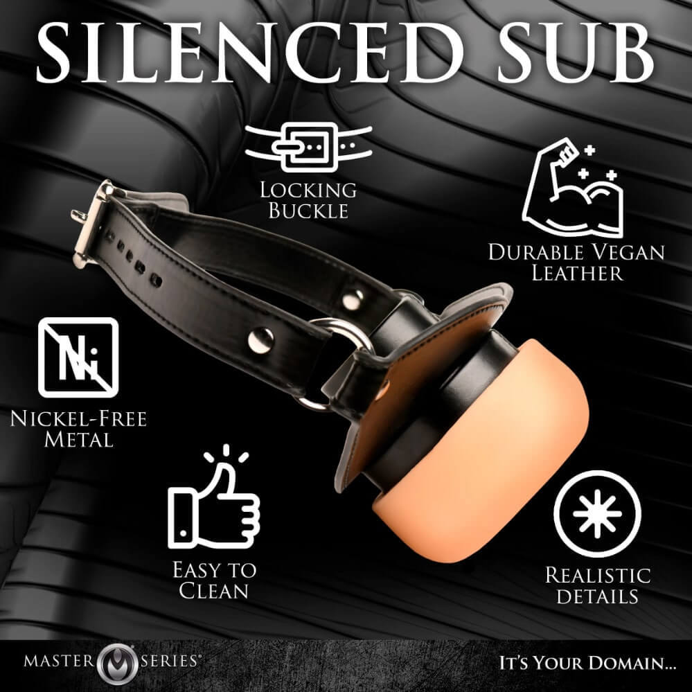 Master Series Ass Gag features