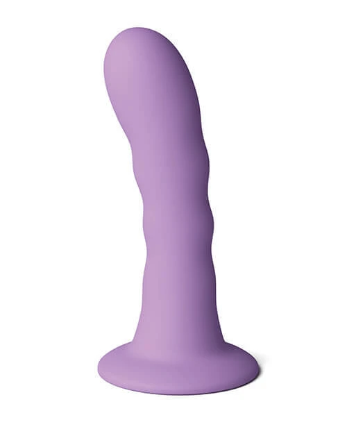 Smooth purple dildo