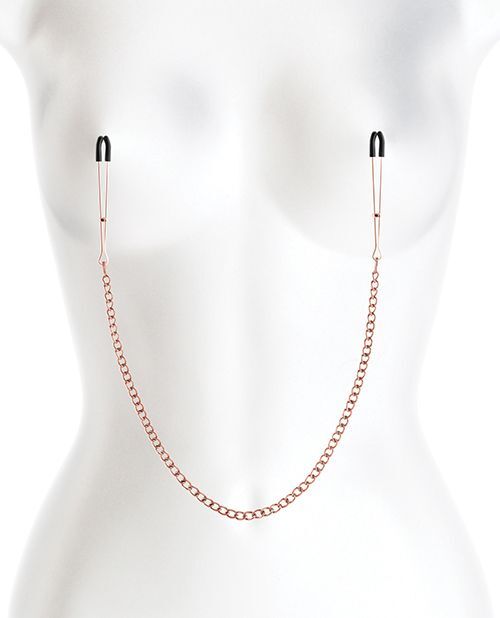 Bound Rose Gold Tweezer Clamps