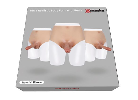 Realistic Penis Prosthetic Briefs