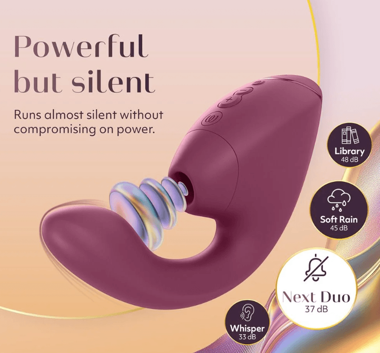 Next DUO - powerful but silent operation