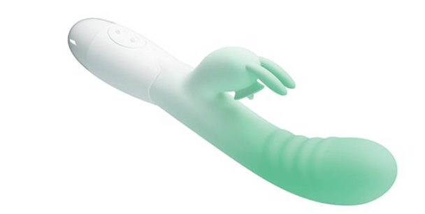 pretty love green rabbit vibrator