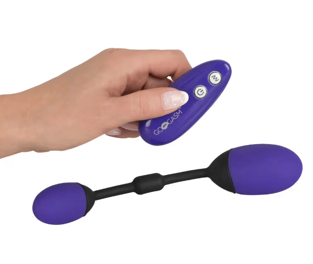 GoGasm remote control pussy and ass balls