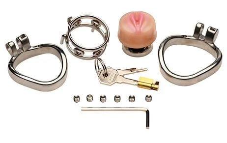 Pussy boy cage - what's in the box