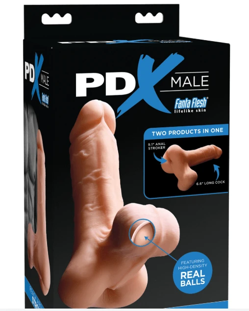 PDX reach around dildo
