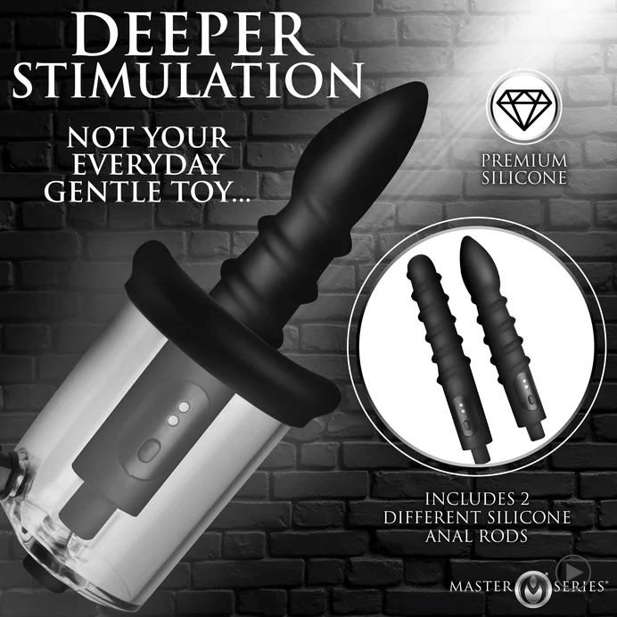 Rosebud Driller Deluxe anal suction toy