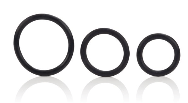 rubber cock rings set