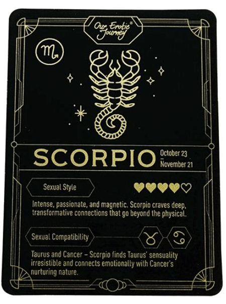 scorpio sex style