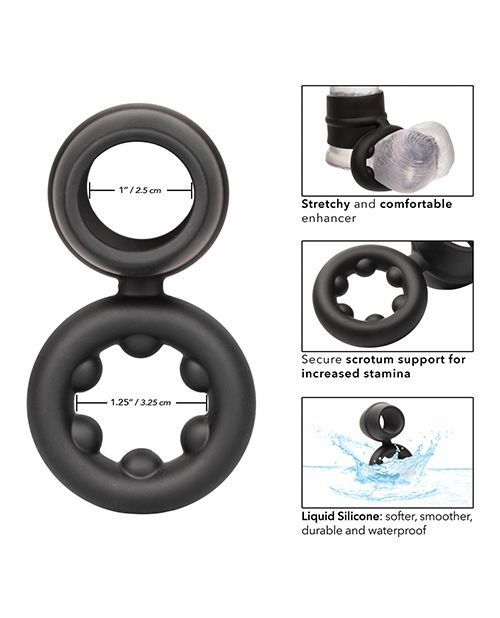 Silicone Cock and Ball Ring