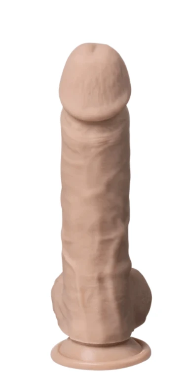 Silex D dildo 8 inch front shot