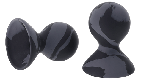silicone nipple suckers - black camo