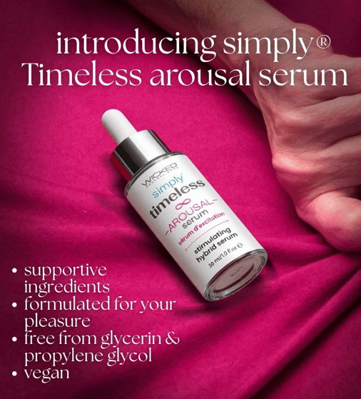 Simply Timeless Arousal Serum - menopause support