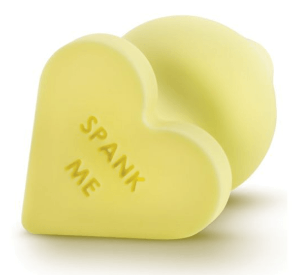 Spank Me Anal Plug - Yellow
