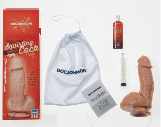 Doc Johnson Amazing Squirting Realistic Cock