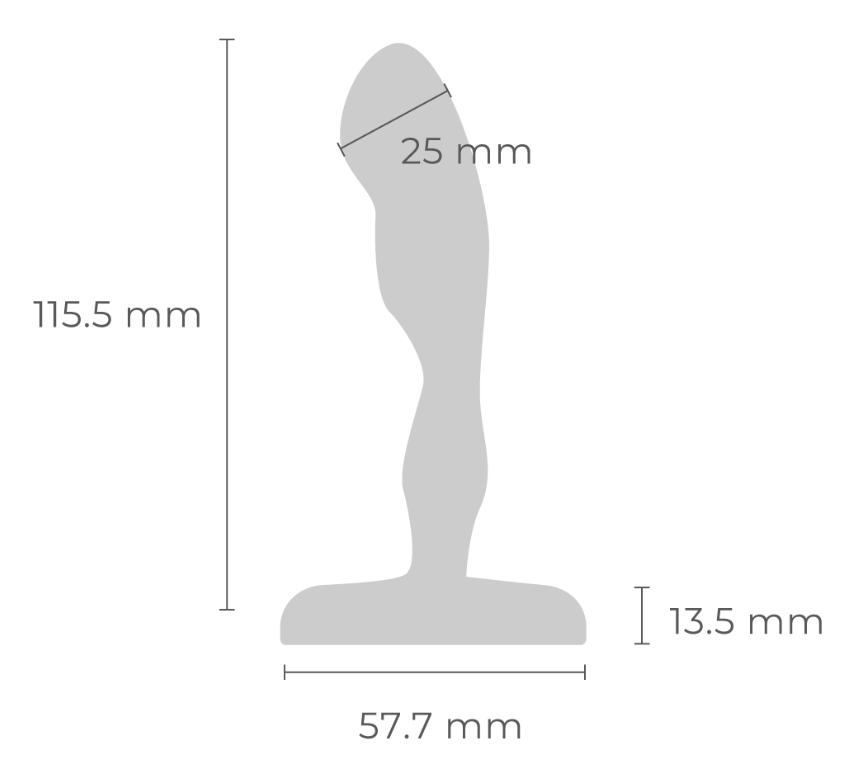 Stainless steel plug inches dimensions