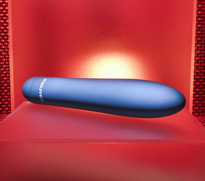 Straight Forward vibrator - side shot