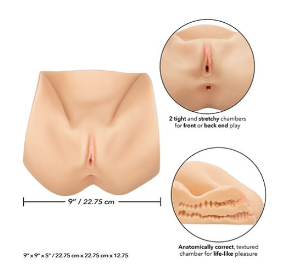 stroke it lifesized pussy - white