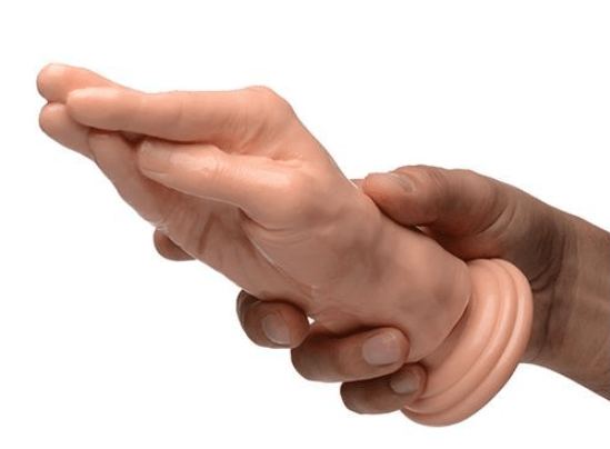 Stuffer hand dildo