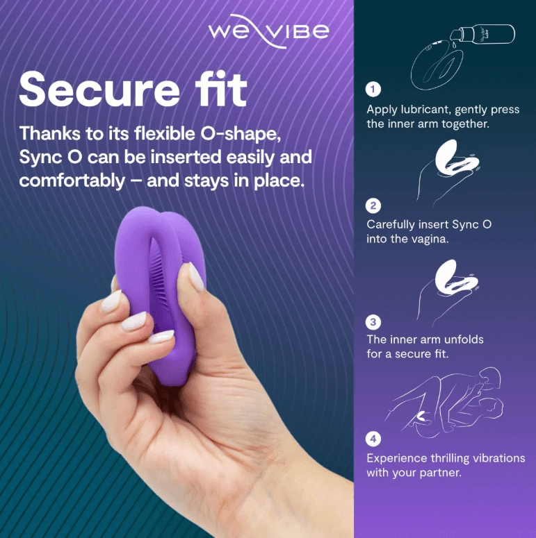 Perfect fit - We-Vibe's Sync O