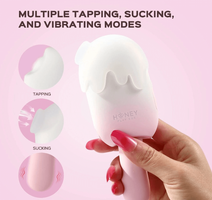 licking sucking tapping vibrating vibe